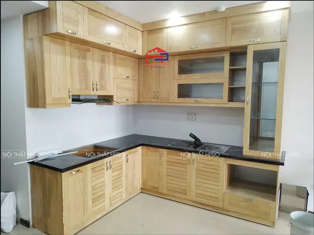 3. Ảnh Thực Tế Tủ Bếp Gỗ Sồi Nga Tbsn32 Và Nội Thất Phòng Ngủ Gỗ Công Nghiệp Nhà Anh Tú - Nhật Tân 3. Ảnh Thực Tế Tủ Bếp Gỗ Sồi Nga Tbsn32 Và Nội Thất Phòng Ngủ Gỗ Công Nghiệp Nhà Anh Tú - Nhật Tân