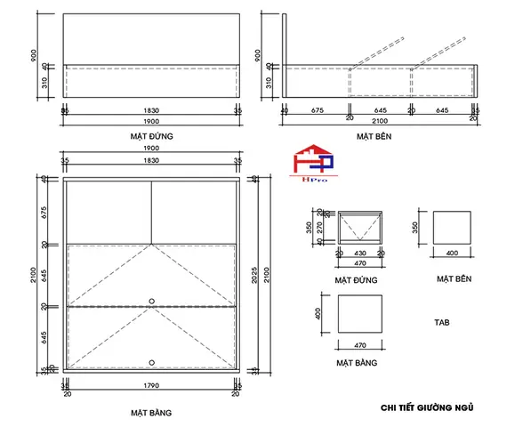 2. Ý Tưởng Thiết Kế Nội Thất Phòng Ngủ Gỗ Công Nghiệp Hiện Đại Nhà Anh Tú - Nhật Tân 2. Ý Tưởng Thiết Kế Nội Thất Phòng Ngủ Gỗ Công Nghiệp Hiện Đại Nhà Anh Tú - Nhật Tân