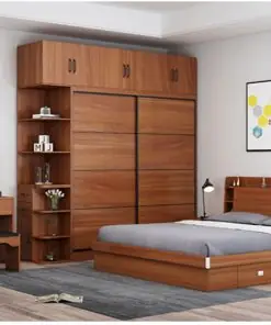 Combo Nội Thất Phòng Ngủ Hiện Đại Sang Trọng Màu Gỗ Óc Chó Combo Nội Thất Phòng Ngủ Hiện Đại Sang Trọng Màu Gỗ Óc Chó