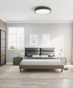 Combo Nội Thất Phòng Ngủ Hiện Đại Màu Vân Gỗ Tối Giường Chân Thoáng Combo Nội Thất Phòng Ngủ Hiện Đại Màu Vân Gỗ Tối Giường Chân Thoáng