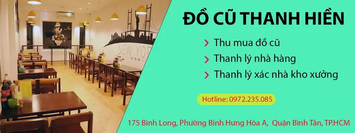 Thu Mua Đồ Cũ Thanh Hiền - Thanh Lý Đồ Cũ Giá Cao Tại Nhà Khu Vực Tp. Hcm