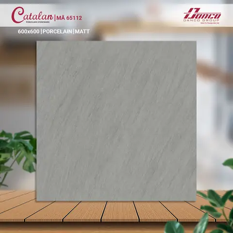 Gạch Lát Nền Porcelain Catalan 65112 – Giải Pháp Lát Nền Tối Ưu Cho Không Gian Hiện Đại