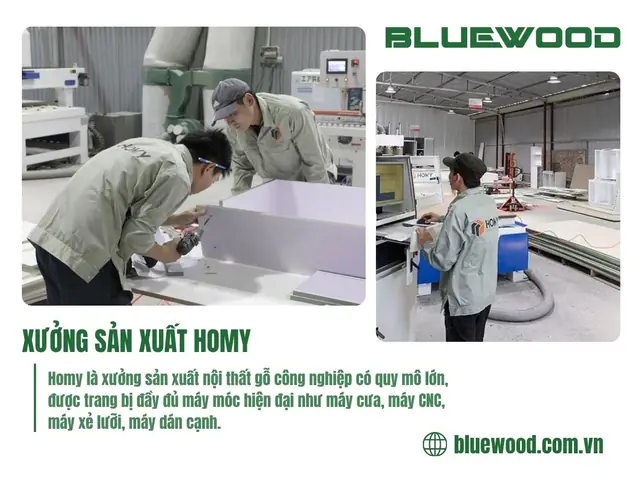 Homy – Xưởng Sản Xuất Nội Thất Cao Cấp Từ Gỗ Công Nghiệp Homy – Xưởng Sản Xuất Nội Thất Cao Cấp Từ Gỗ Công Nghiệp