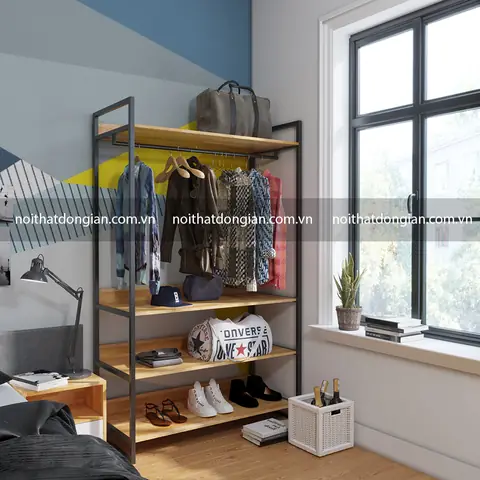 Tủ Quần Áo Khung Sắt Tủ Quần Áo Khung Sắt