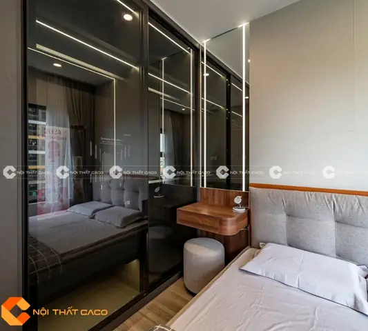 Thi Công Nội Thất Chung Cư Với Không Gian Phòng Ngủ Tiện Nghi