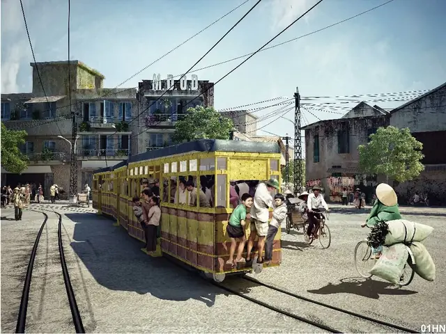 Các Mẫu Rèm Cuốn In Tranh Hà Nội Xưa Và Nay Rct8