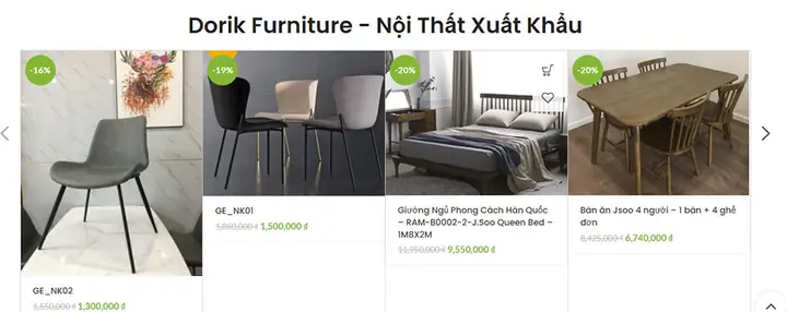 Nội Thất Hàn Quốc Tại Việt Nam