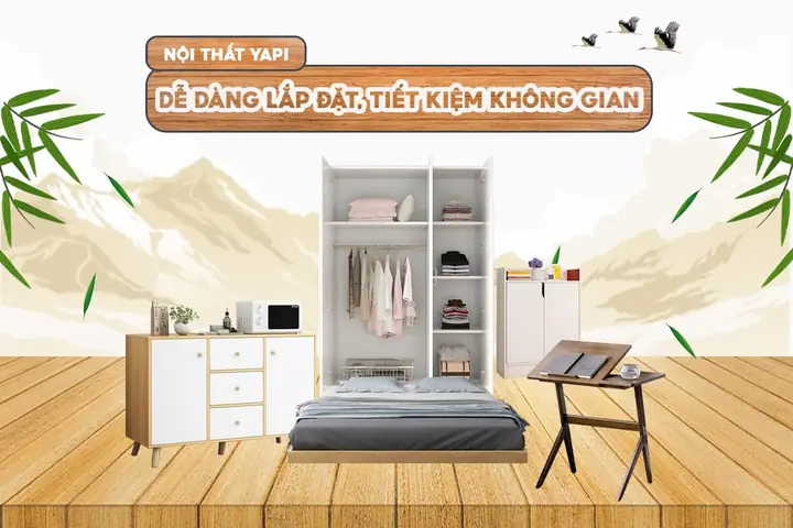 Yapi – Nội Thất Lắp Ghép Tiện Lợi Cho Người Việt