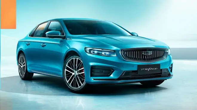 Geely Auto Tiết Lộ Khoang Lái Sedan Mới