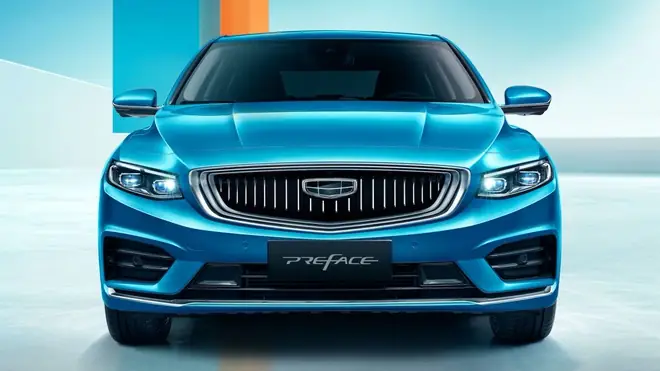 Geely Auto Tiết Lộ Khoang Lái Sedan Mới
