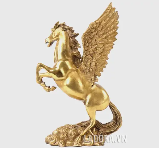 Tượng Ngựa Có Cánh Để Bàn Làm Việc Là Ngựa Thần Pegasus Trong Thần Thoại Hi Lạp