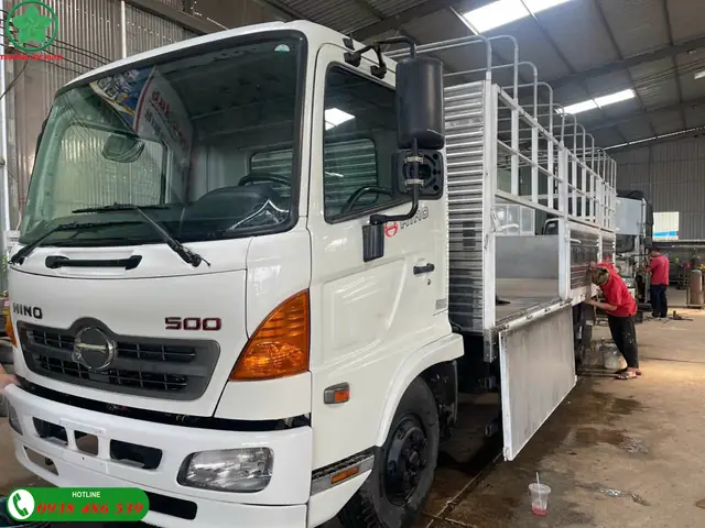 Thiết Kế Của Xe Tải Hino Fc500 2017