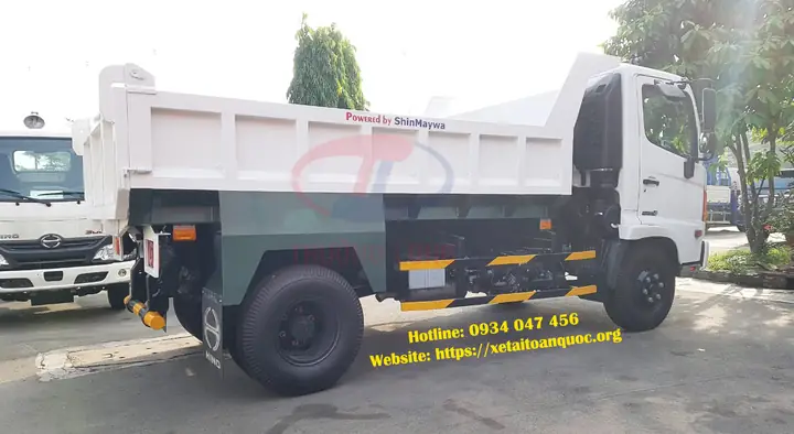- Kích Thước Tổng Thể Xe Sau Khi Đóng Thùng Ben Bửng Liền 4,36 Khối: 5.720 Dài X 2.290 Rộng X 2.470 Cao (mm)