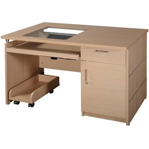 2. Bàn Máy Tính Với Hộc Đựng Tài Liệu