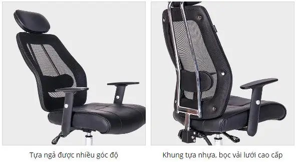 Ghế Xoay Lưới Hòa Phát Gl309