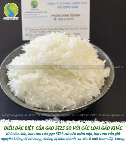 Đặc Tính Nổi Bật Và Đặc Biệt Củagạo St25 Đặc Tính Nổi Bật Và Đặc Biệt Củagạo St25