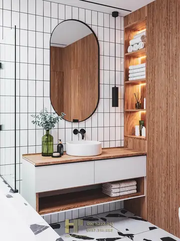 Nội Thất Phòng Tắm Nhà Anh Thìn - Hoàng Hoa Thám Hiện Đại - Tiện Nghi - Dễ Thương Nội Thất Phòng Tắm Nhà Anh Thìn - Hoàng Hoa Thám Hiện Đại - Tiện Nghi - Dễ Thương