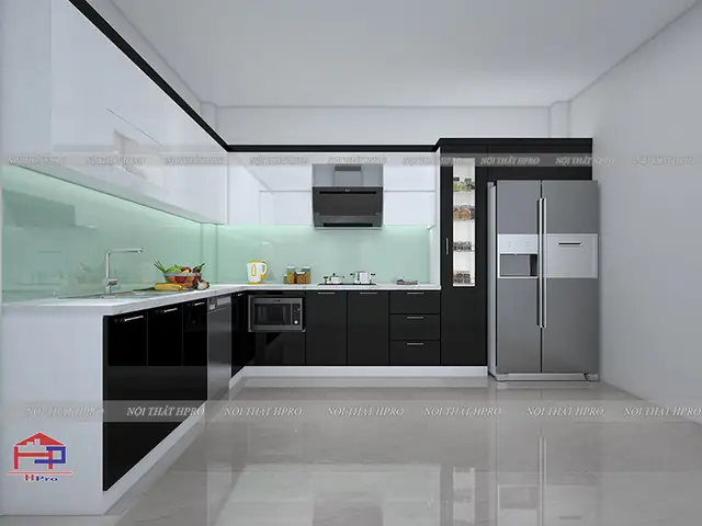 2. Thiết Kế Tủ Bếp Acrylic Tbac31 Nhà Chị Phương - Số 36 Ngõ 204/5 Trần Duy Hưng, Cầu Giấy, Hn
