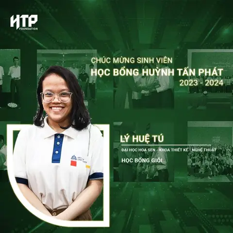 Nhận Học Bổng Huỳnh Tấn Phát Niên Khóa 2023 – 2024