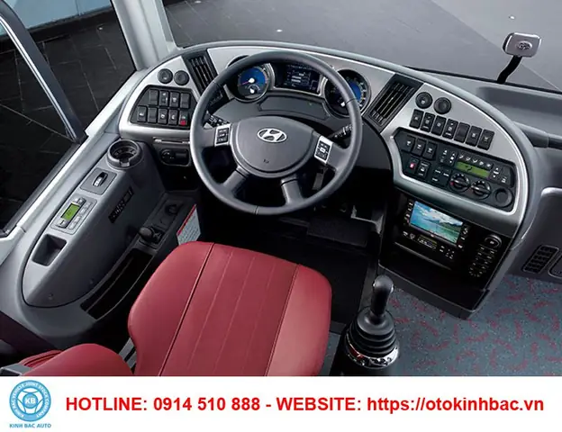 Nội Thất Xe Khách Hyundai New Universe