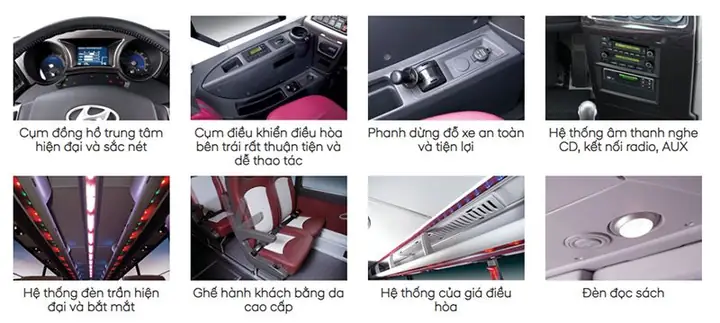 Nội Thất Xe Khách Hyundai New Universe Nội Thất Xe Khách Hyundai New Universe