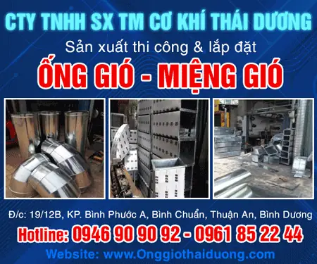 Cãng Ty Tnhh Sản Xuất Thương Mại Cơ Khã Thãi Dương