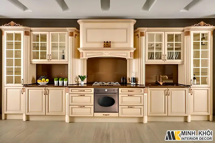 Tủ Kệ Bếp Cổ Điển Phong Cách Italia Cao Cấp - Tb933 Tủ Kệ Bếp Cổ Điển Phong Cách Italia Cao Cấp - Tb933