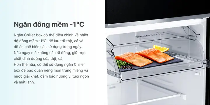Ngăn Đông Mềm Chiller Box -1˚c Bảo Quản Thực Phẩm Tươi Sống Không Cần Rã Đông