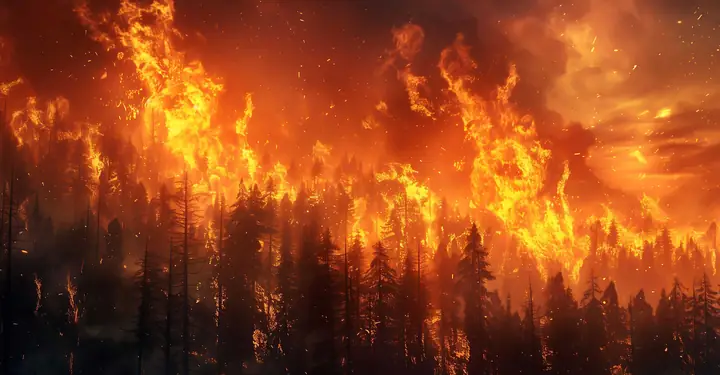 Bản Đồ Wildfire Spotlight: Nội Thất Alaska Cháy Rừng