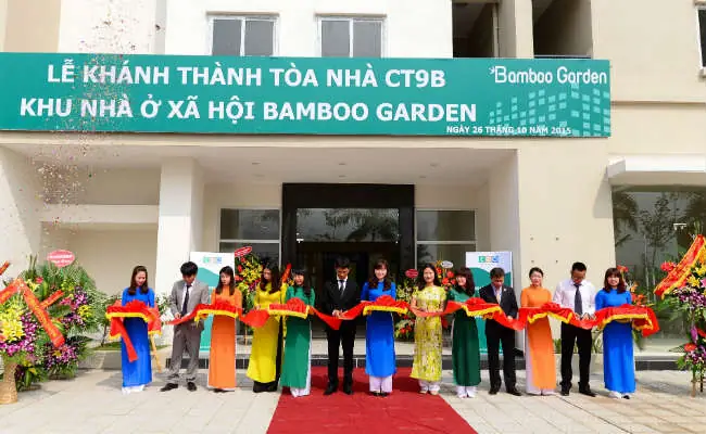 Lễ Khánh Thành Tòa Ct9b Dự Án Nhà Ở Xã Hội Bamboo Garden
