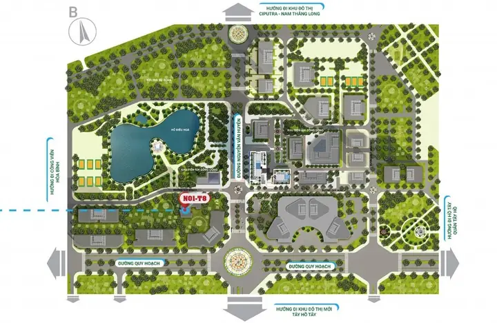 Vị Trí Và Tiện Ích Của Dự Án N01-t8 Ngoại Giao Đoàn