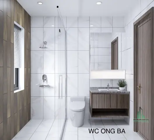 Phòng Ngủ Ông Bà Cũng Mang Phong Cách Tân Cổ Điển + Phòng Wc Phòng Ngủ Ông Bà Cũng Mang Phong Cách Tân Cổ Điển + Phòng Wc