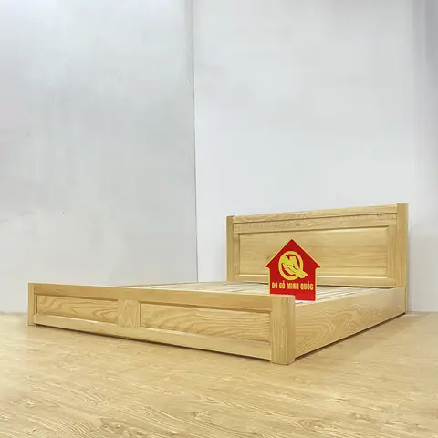 Đặc Điểm, Cấu Tạo Của Giường Gỗ Sồi Tự Nhiên Kiểu Nhật