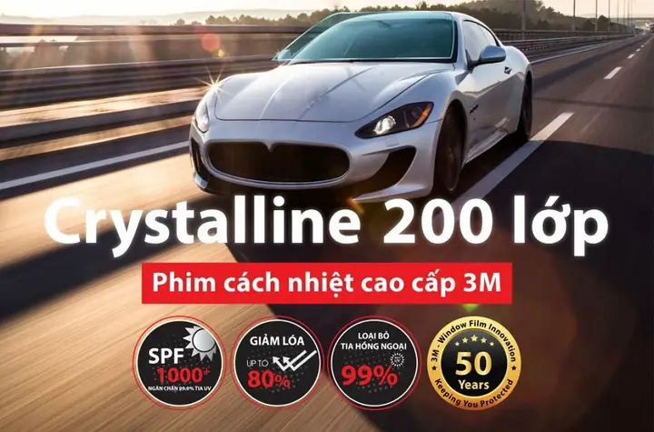 2.1. Phim Cách 3m Crystalline