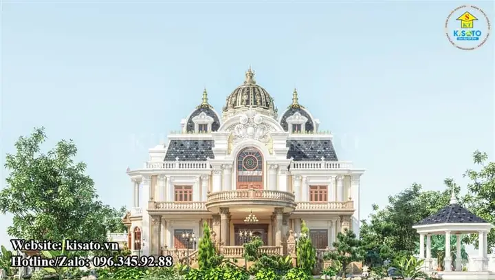 Phối Cảnh 3d Mẫu Thiết Lâu Đài Tân Cổ Điển Đẹp Mê Hồn Tại Nam Định Phối Cảnh 3d Mẫu Thiết Lâu Đài Tân Cổ Điển Đẹp Mê Hồn Tại Nam Định