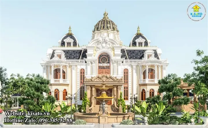 Phối Cảnh 3d Mẫu Thiết Lâu Đài Tân Cổ Điển Đẹp Mê Hồn Tại Nam Định Phối Cảnh 3d Mẫu Thiết Lâu Đài Tân Cổ Điển Đẹp Mê Hồn Tại Nam Định