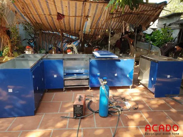 1.nội Thất Phòng Bếp :