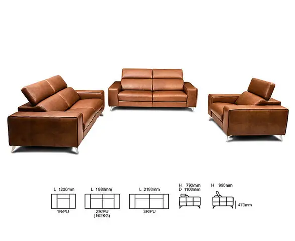 #1. Bộ Sofa Sz 2827/col 117