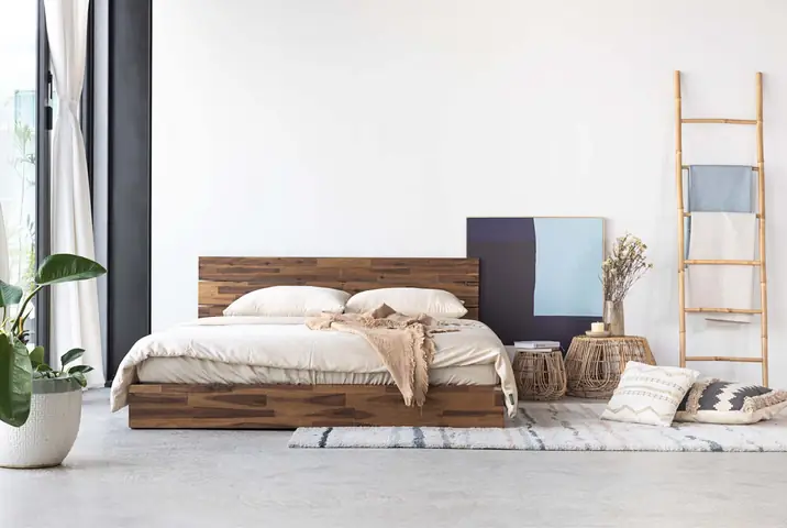 1/ Giường Ngủ Gỗ 1m6 Hiện Đại