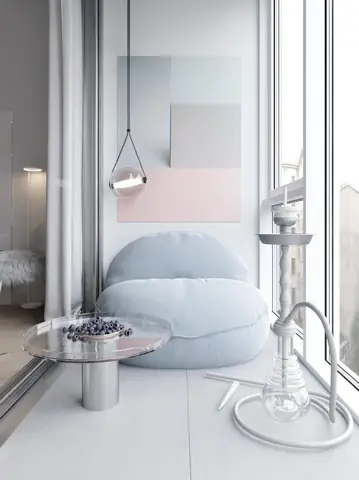 Thiết kế nội thất phòng ngủ căn hộ xanh pastel Thiết kế nội thất phòng ngủ căn hộ xanh pastel