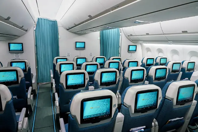 nội thất máy bay a350 nội thất máy bay a350
