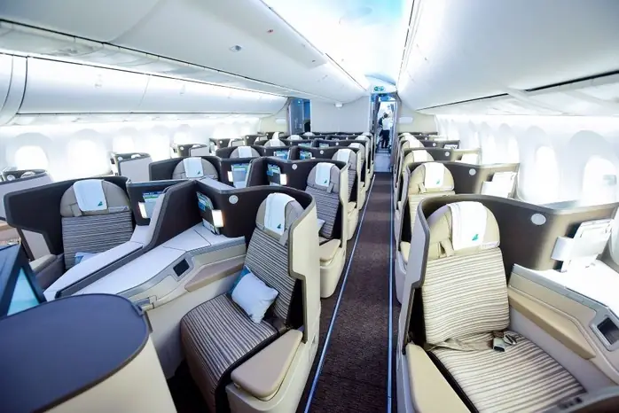 Siêu máy bay Boeing 787-9 Dreamliner mới nhận của Bamboo Airways sẽ bay đường bay nào? - Ảnh 6. Siêu máy bay Boeing 787-9 Dreamliner mới nhận của Bamboo Airways sẽ bay đường bay nào? - Ảnh 6.