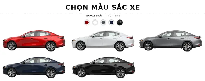 Nội Thất Mazda 3 2011 Màu Trắng