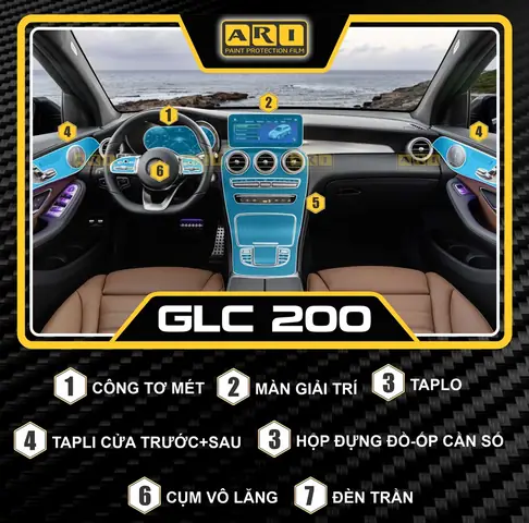 Nội thất chiếc Mercedes GLC 200 có giữ được độ bóng mới như lúc đầu hay không phụ thuộc rất nhiều vào cách chăm sóc của bạn. Và ở thời điểm hiện tại, dán film PPF chính là phương án lý tưởng nhất dành cho bạn. Chúng sẽ ngăn chặn hiệu quả những tác động xấu của các chi tiết. Cùng tìm hiểu về dịch vụdán PPF nội thất Mercedes GLC 200nhé.