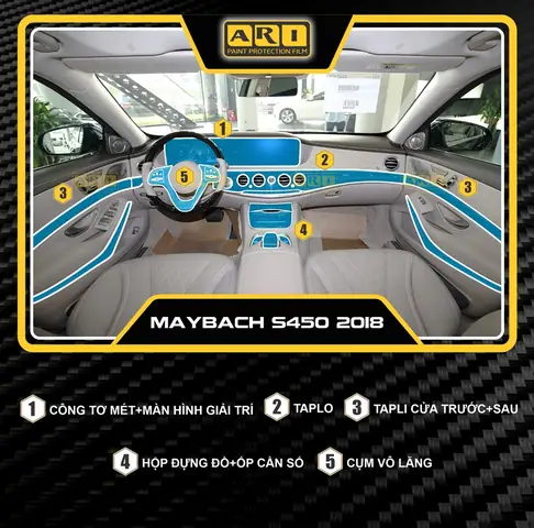 Có rất nhiều lý do để bạn nên tiến hànhdán PPF nội thất Maybach S450 2018của mình. Dòng sản phẩm với cấu tạo dày dặn đang là “phương tiện” giúp các chủ xế có thể ngăn chặn những ảnh hưởng xấu đến xế cưng của mình rất tốt.
