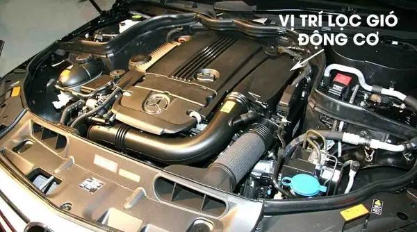 Vị Trí Lọc Gió Điều Hòa Của Mercedes-benz C200