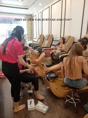 THIẾT KẾ TIỆM NAILS ĐÀ NẴNG-RUBY NAIL