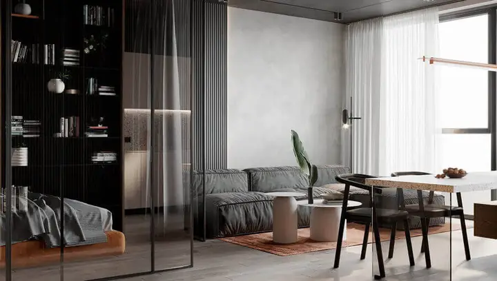 2.12. Chọn lựa chất liệu nội thất phù hợp – Thiết kế nội thất chung cư nhỏ 40m2 2.12. Chọn lựa chất liệu nội thất phù hợp – Thiết kế nội thất chung cư nhỏ 40m2