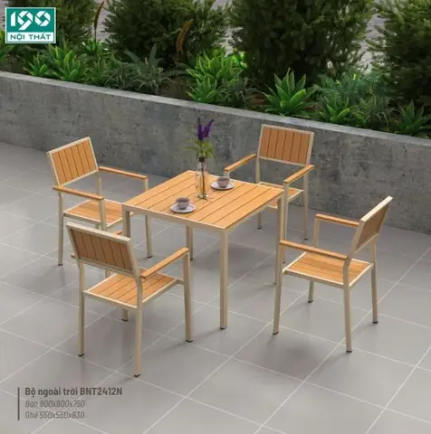 Bàn Ghế Ngoài Trời Bnt2412n