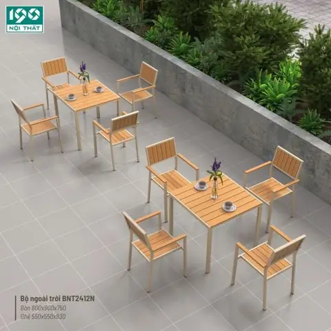Bàn Ghế Ngoài Trời Bnt2412n